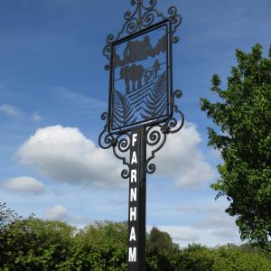 Village Sign Farnham